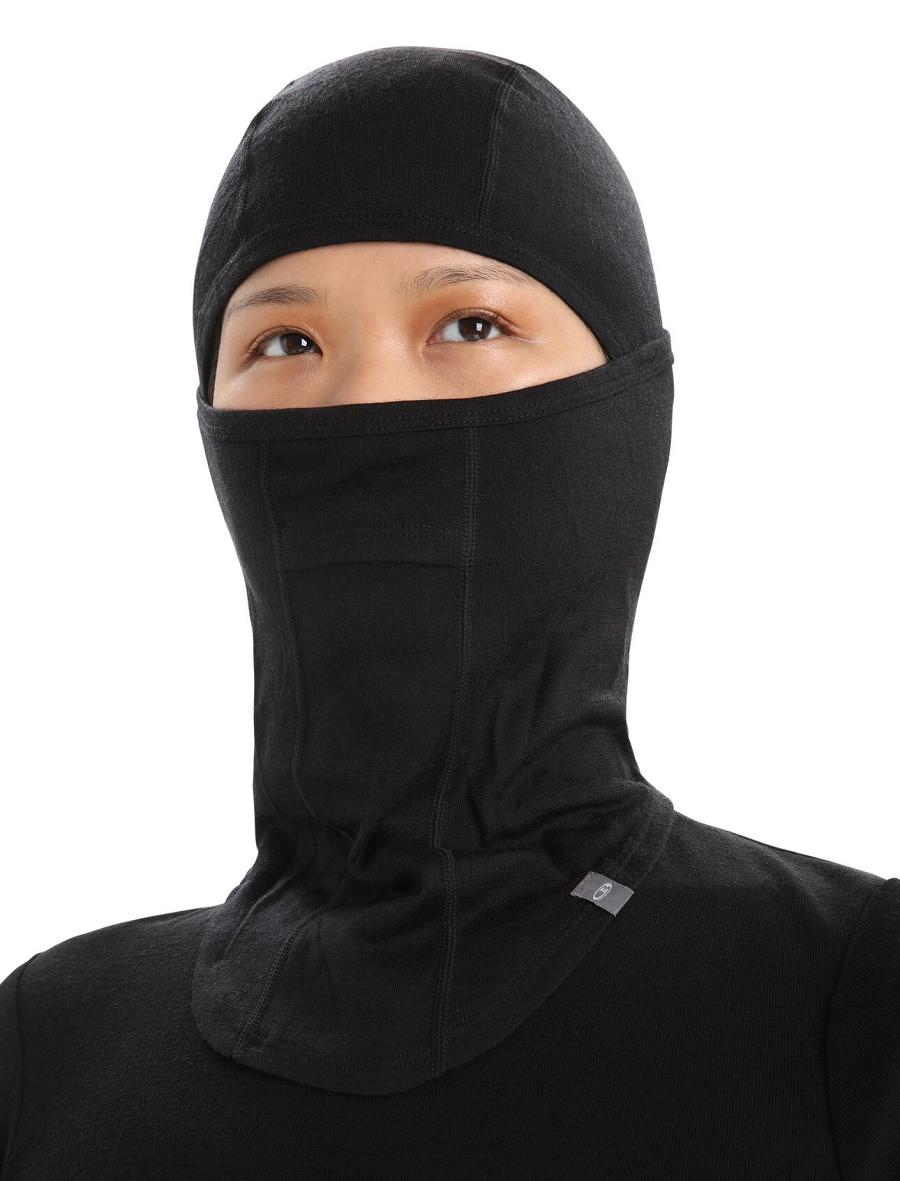 Bandeau Icebreaker Unisex Merino Oasis Balaclava Homme Noir | FR 1083NWYB